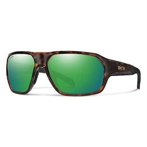 Smith Optics Deckboss Sunglasses Tortoise/chromapop Glass Polarized Green Mirror