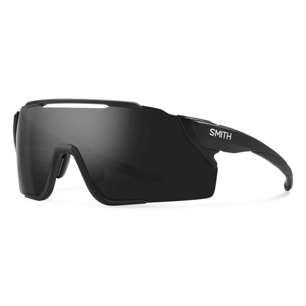 Smith Attack Mag Mtb Goggles Matte Black Frame Chromapop Black Lens - Frame: Matte Black, Lens: Black