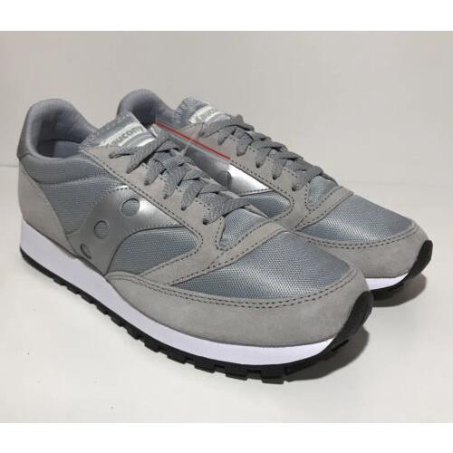 Saucony shoes jazz - Gray White Silver 1