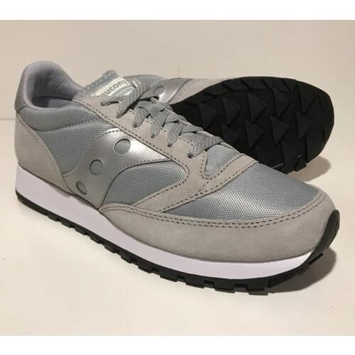 Saucony shoes jazz - Gray White Silver 4