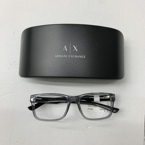 Armani Exchange Mens Black Translucent Frames Size 53/17/145