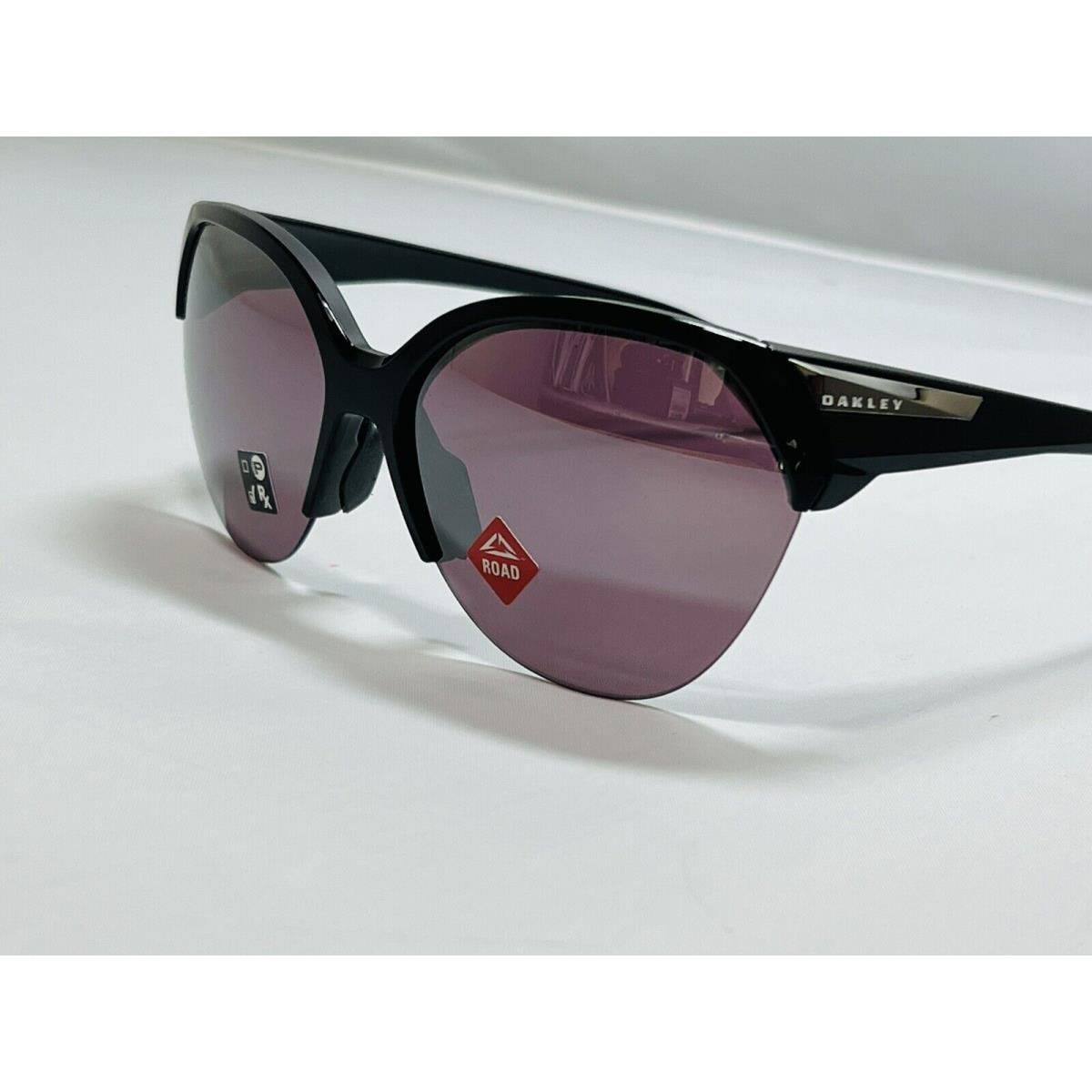 Oakley Trailing Point Womens Sunglasses Polished Black W/ Prizm Road Black  - Oakley sunglasses - 700285113043 | Fash Brands