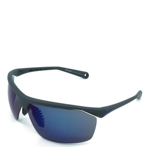 Nike sunglasses  - Shiny Magnet Grey/ Deep Royal Blue Frame 0