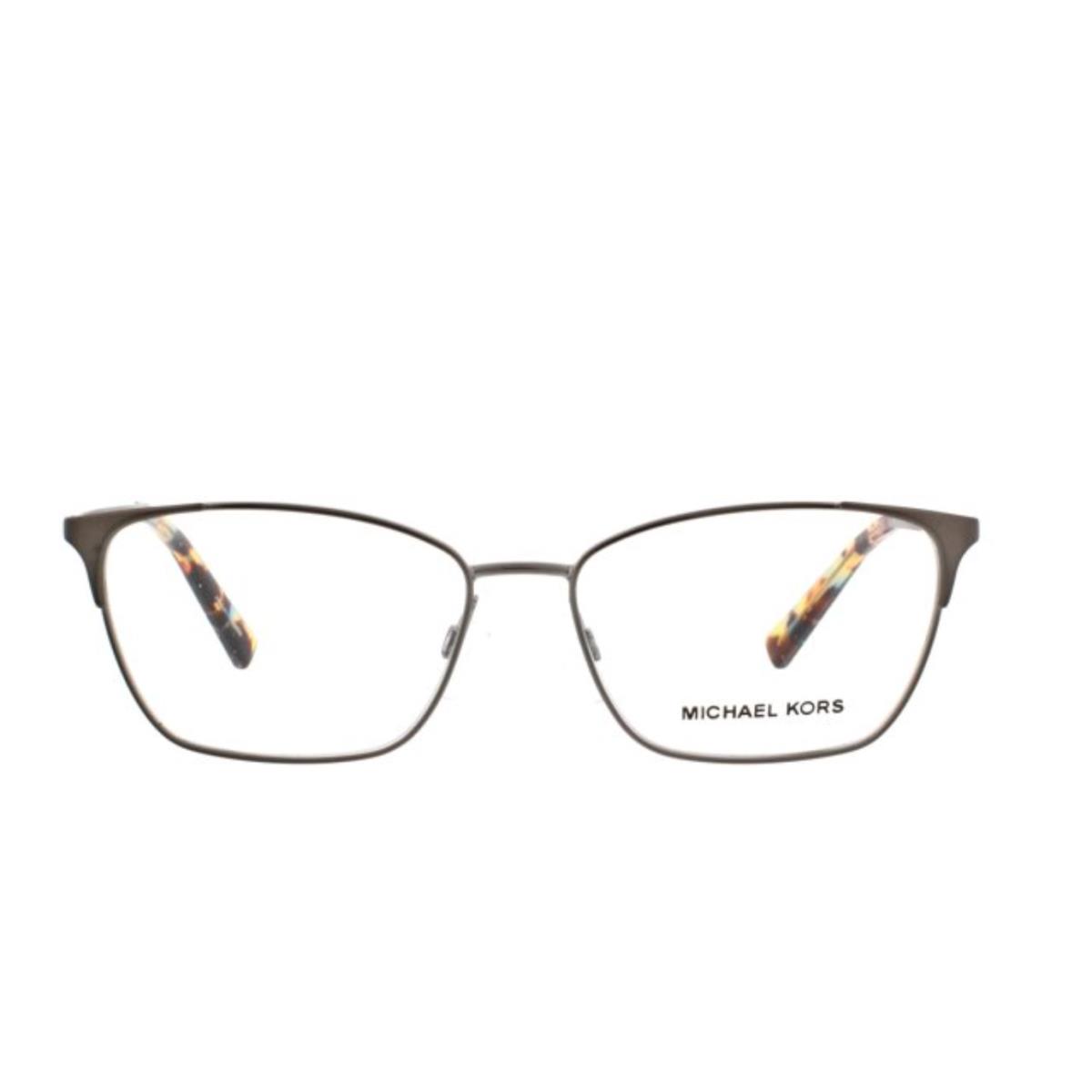 Michael Kors MK 3001 1025 Verbier Gunmetal Eyeglasses 52-14-135 MM