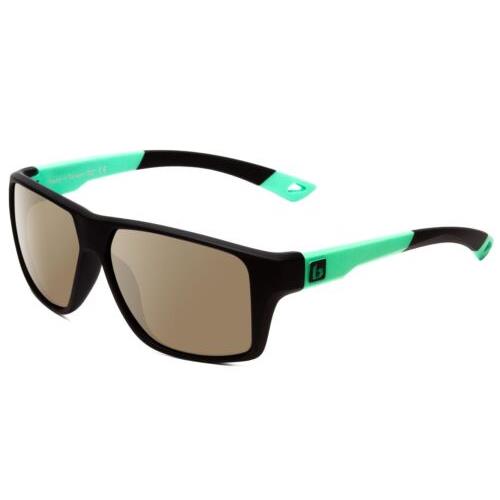 Bolle Brecken Floatable Designer Polarized Sunglasses in Black 57mm Lens Options Amber Brown Polar