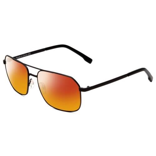 Bolle Navis Polarized Sunglasses in Matte Gun Metal Black 58mm Choose Lens Color Red Mirror Polar