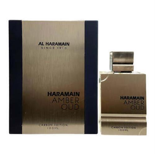 Amber Oud Carbon Edition by Al Haramain For Unisex Edp 3.3 / 3.4 oz