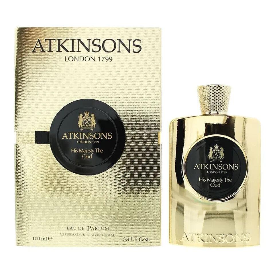 His Majesty The Oud by Atkinsons Cologne For Men Edp 3.3 / 3.4 oz