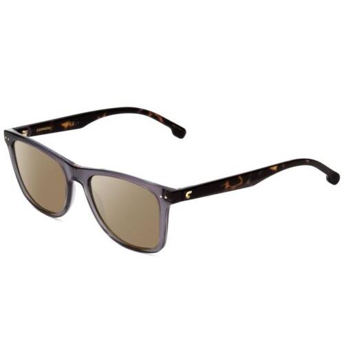 Carrera 2022T Unisex Classic Polarized Sunglasses in Crystal Grey 51mm 4 Options Amber Brown Polar
