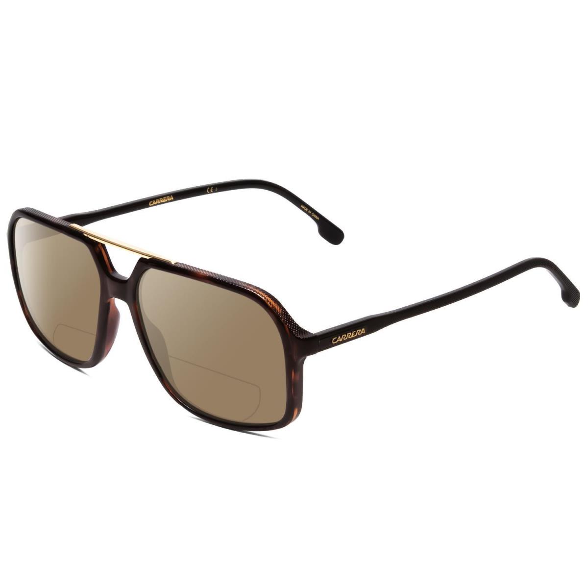 Carrera 229-S Polarized Bi-focal Sunglasses Tortoise Brown Gold 59 mm 41 Options Brown