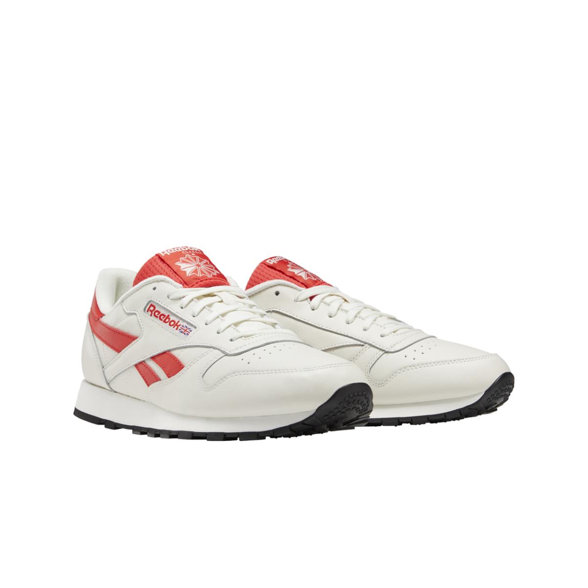 Reebok shoes Classic Leather - Chalk/Rad Red 0