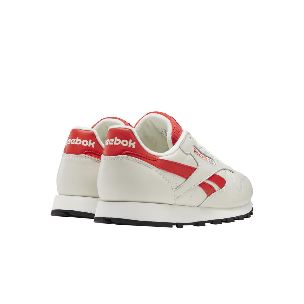 Reebok shoes Classic Leather - Chalk/Rad Red 4
