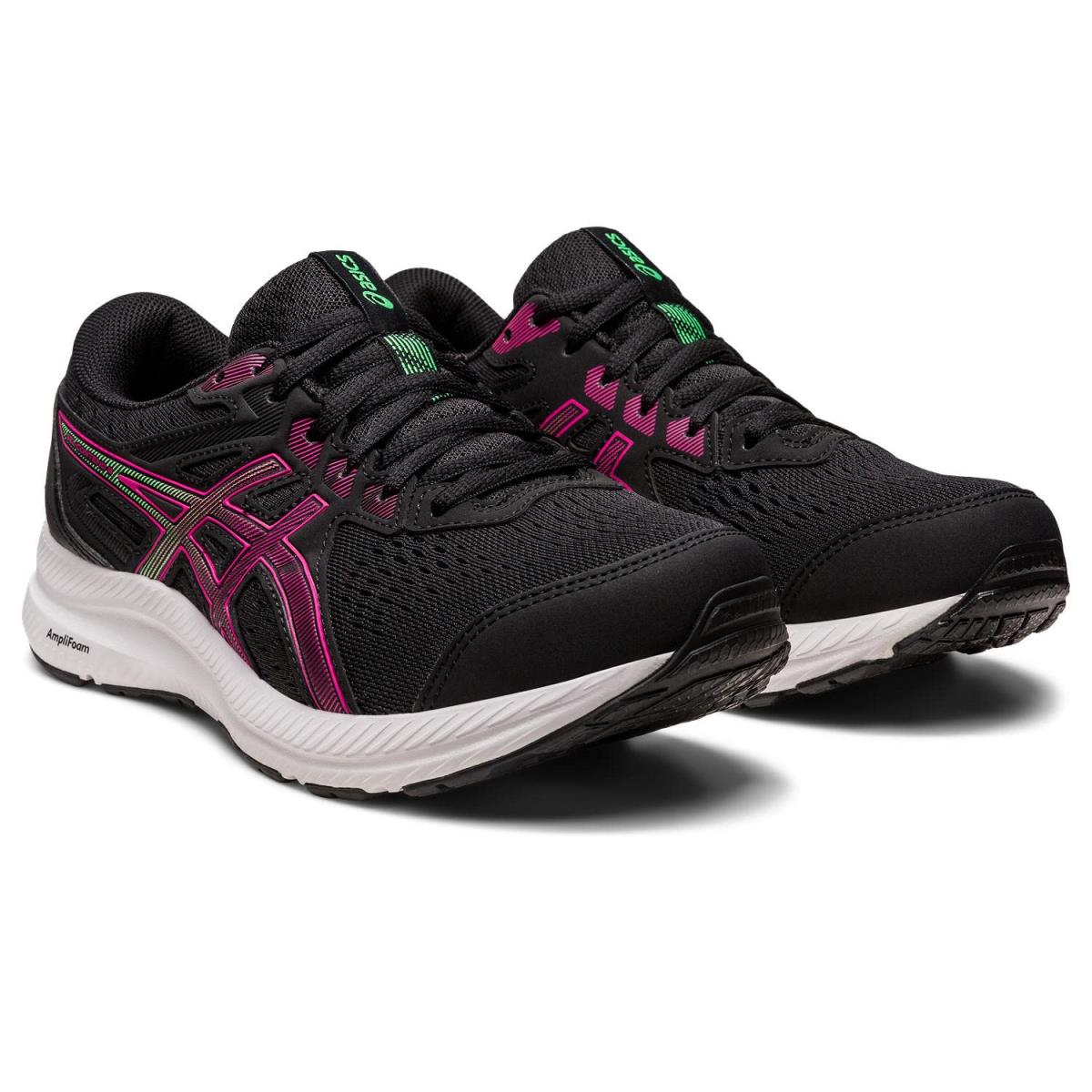Man`s Sneakers Athletic Shoes Asics Gel-contend 8 Black/Pink Rave