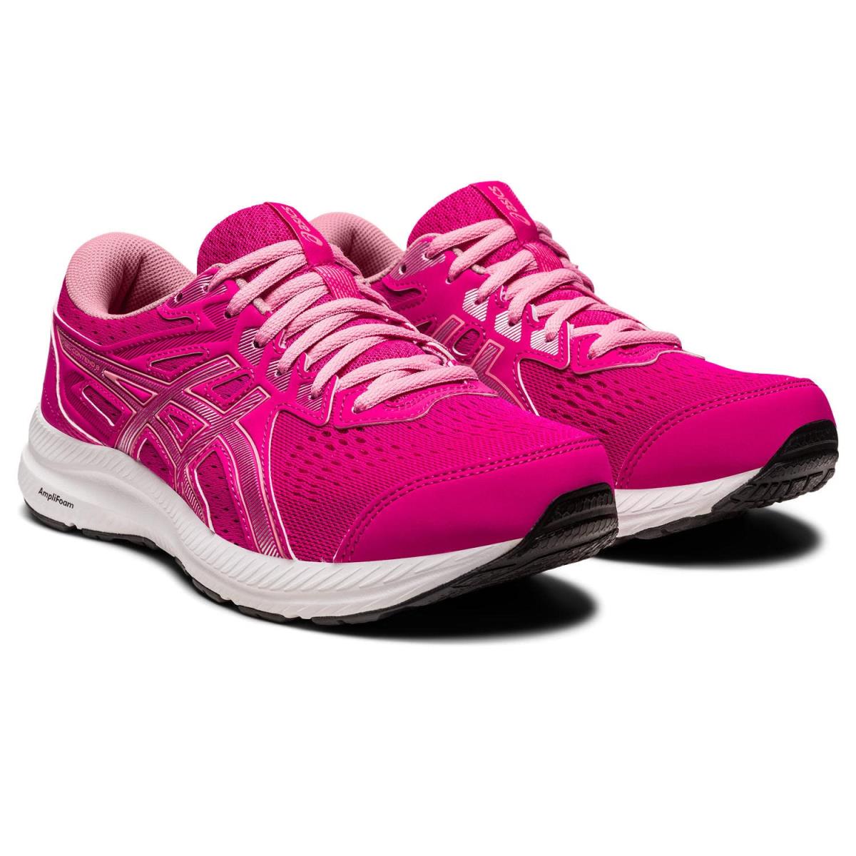 Man`s Sneakers Athletic Shoes Asics Gel-contend 8 Pink Rave/Pure Silver