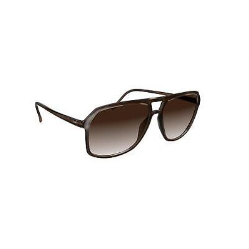 Silhouette Midtown 4080 Eos Collection 4080 Sunglasses 6130 Brown