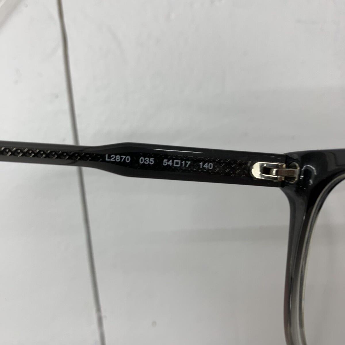 Lacoste L2870 Mens Black Ombre Eyeglass Frames Size 54/17/140