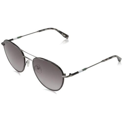 Lacoste L102SND 033 Gunmetal Sunglasses with Grey Lenses