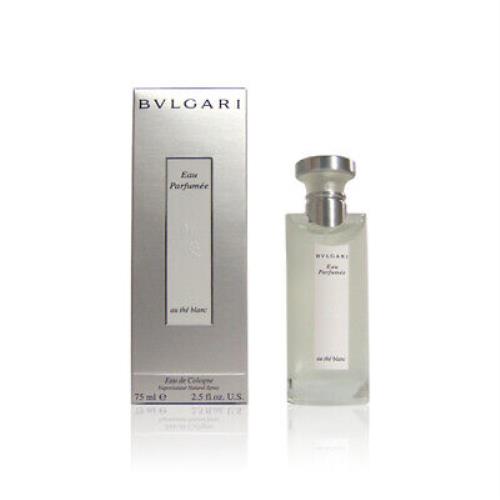 Bvlgari White 2.5 Oz Eau De Cologne Spray by Bvlgari Box For Women
