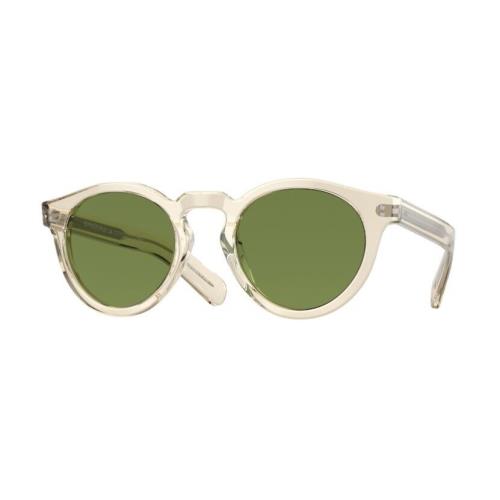 Oliver Peoples 0OV5450SU Martineaux 109452 Buff/green C Men`s Sunglasses - Frame: , Lens: Green C