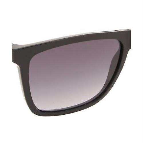 Carrera sunglasses  - Black/Dark Gray Gradient , Black Frame, Gray Lens 8