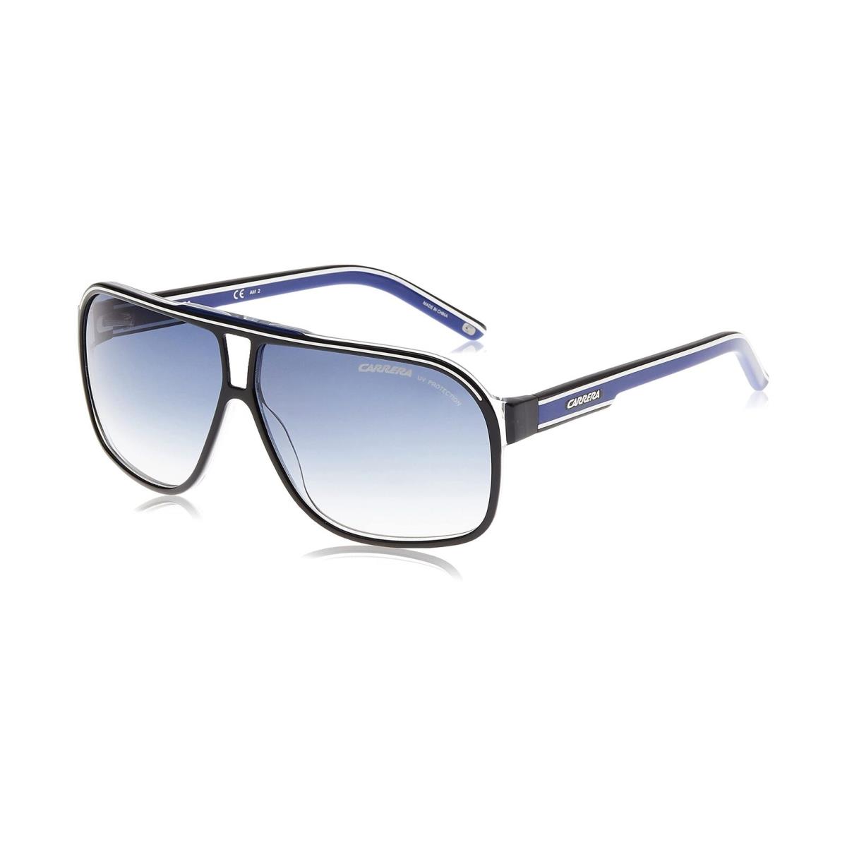 Carrera Grand Prix 2/S Pilot Sunglasses Black/blue Shaded 64 Millimeters