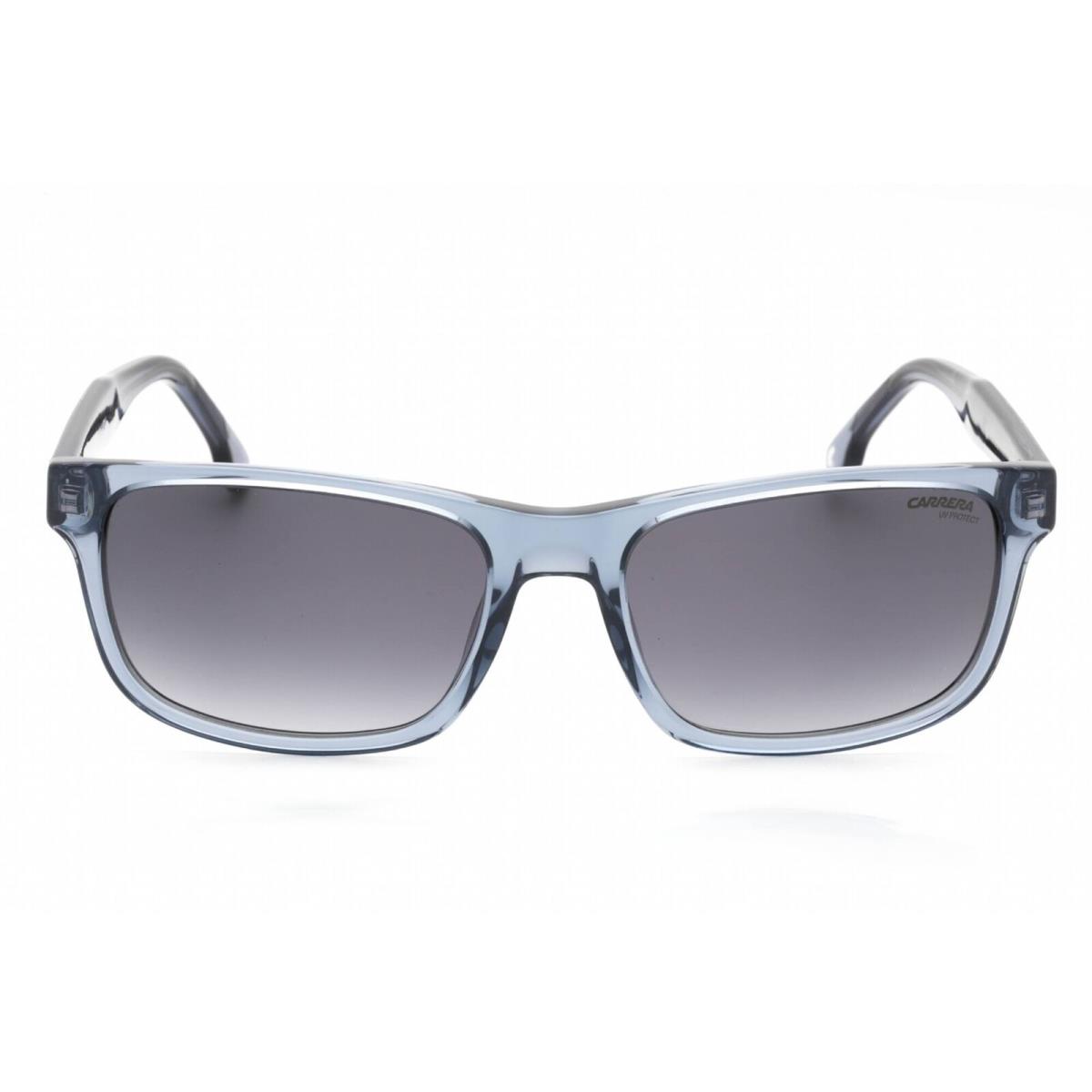 Carrera Men`s Sunglasses Blue Plastic Frame Dark Grey Lens Carrera 299/S 0PJP 9O - Frame: Blue, Lens: Dark Grey Shaded