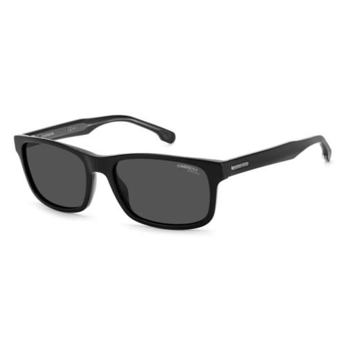 Carrera 299/S 0807/IR Black/grey Rectangle Men`s Sunglasses