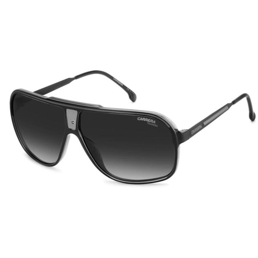 Carrera Grand Prix 3 008A/WJ Black Grey/grey Polarized Rectanglemen`s Sunglasses