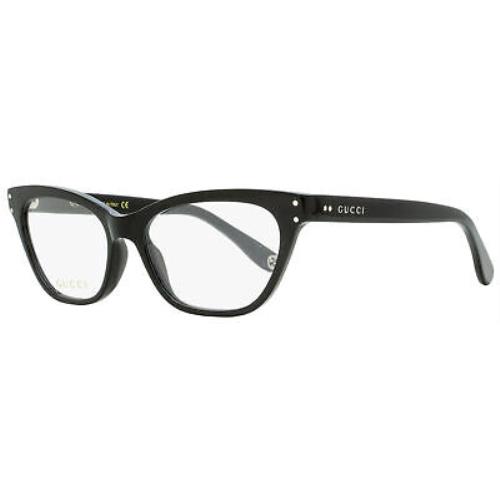 Gucci Cateye Eyeglasses GG0570O 005 Black 52mm 0570