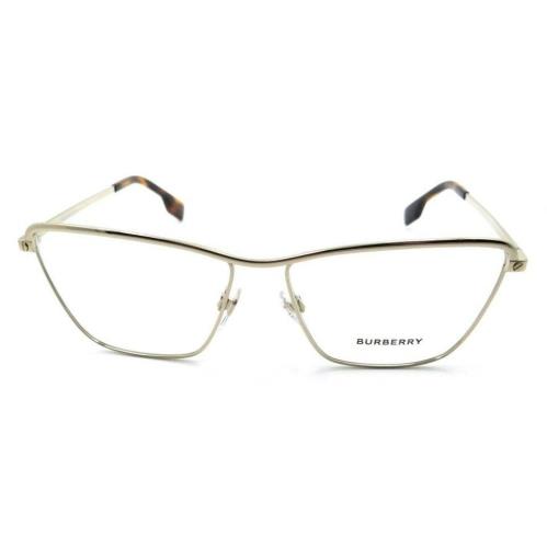 Burberry Eyeglasses BE1343 1109 57mm Pale Gold / Demo Lens