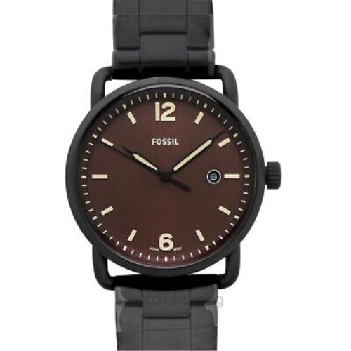 Fossil The Commuter FS5277 Black Dial Men`s Watch Frees H