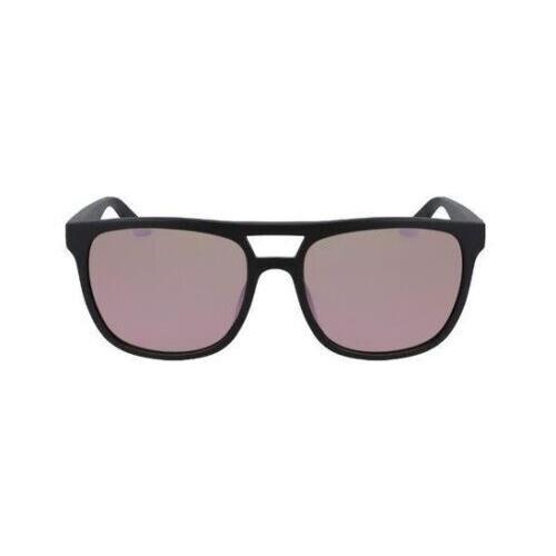 2021 Dragon Cove LL Sunglasses Matte Black/ll Smoke Frame Rose Lens UV