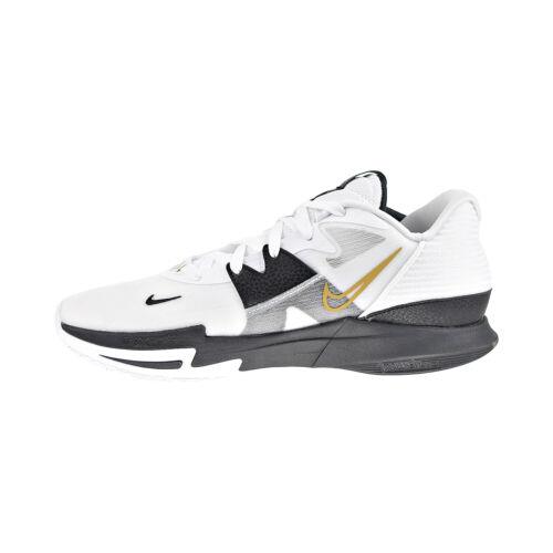 Nike shoes  - White-Metallic Gold-Black 2
