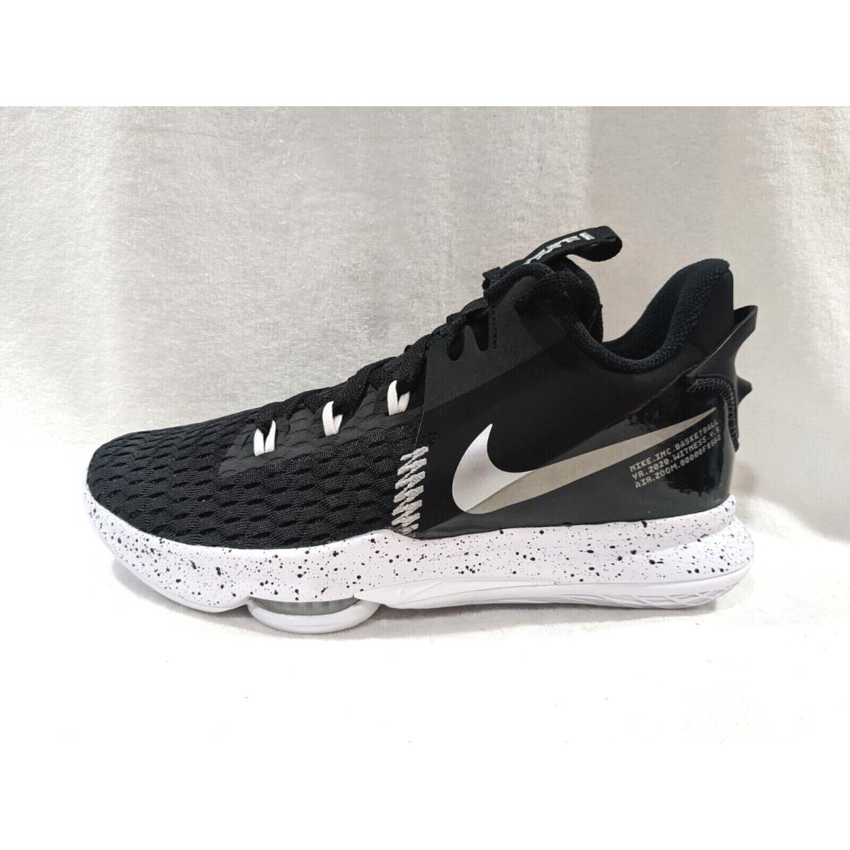 Nike shoes LeBron - Black , Silver , White 5