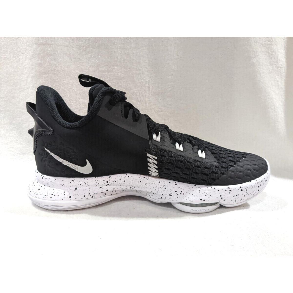 Nike shoes LeBron - Black , Silver , White 6