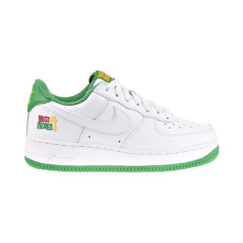 Nike Air Force 1 West Indies Men`s Shoes White-classic Green DX1156-100 - White-Classic Green