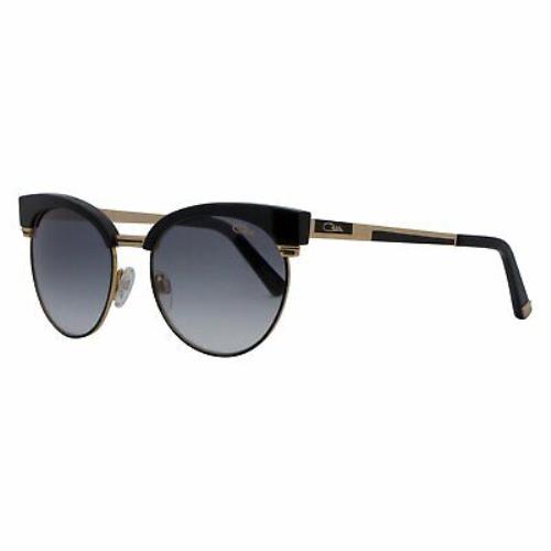 Cazal Round Sunglasses 9076 001 Black/gold 52mm 9076