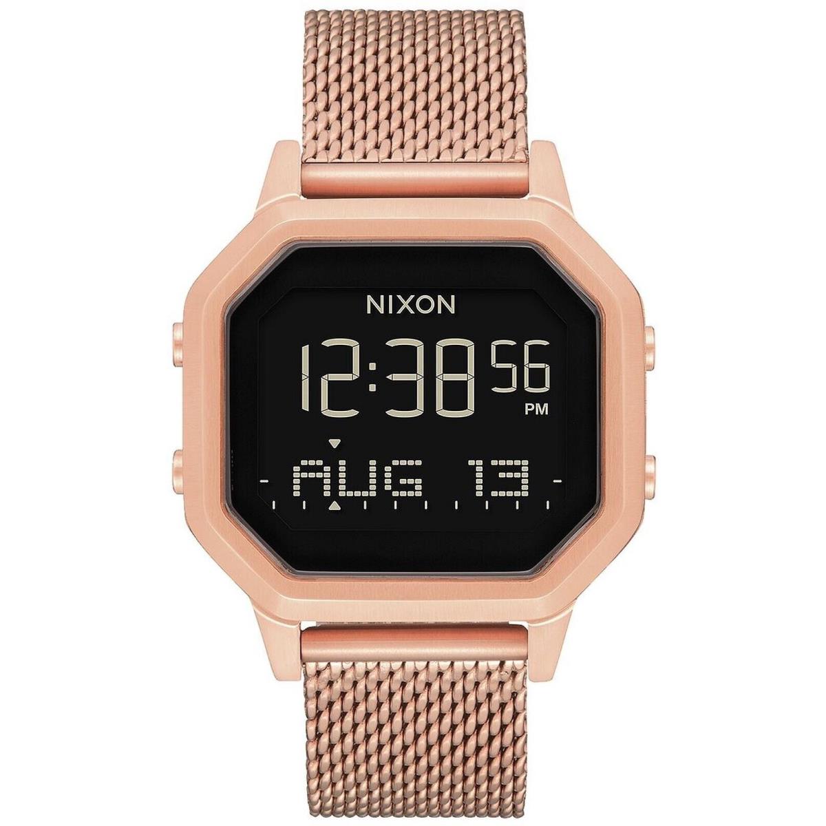 Nixon A127897-00 Siren Milanese Multifunctional All Rose Gold Watch