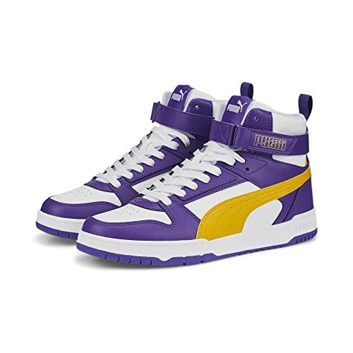 puma high tops purple