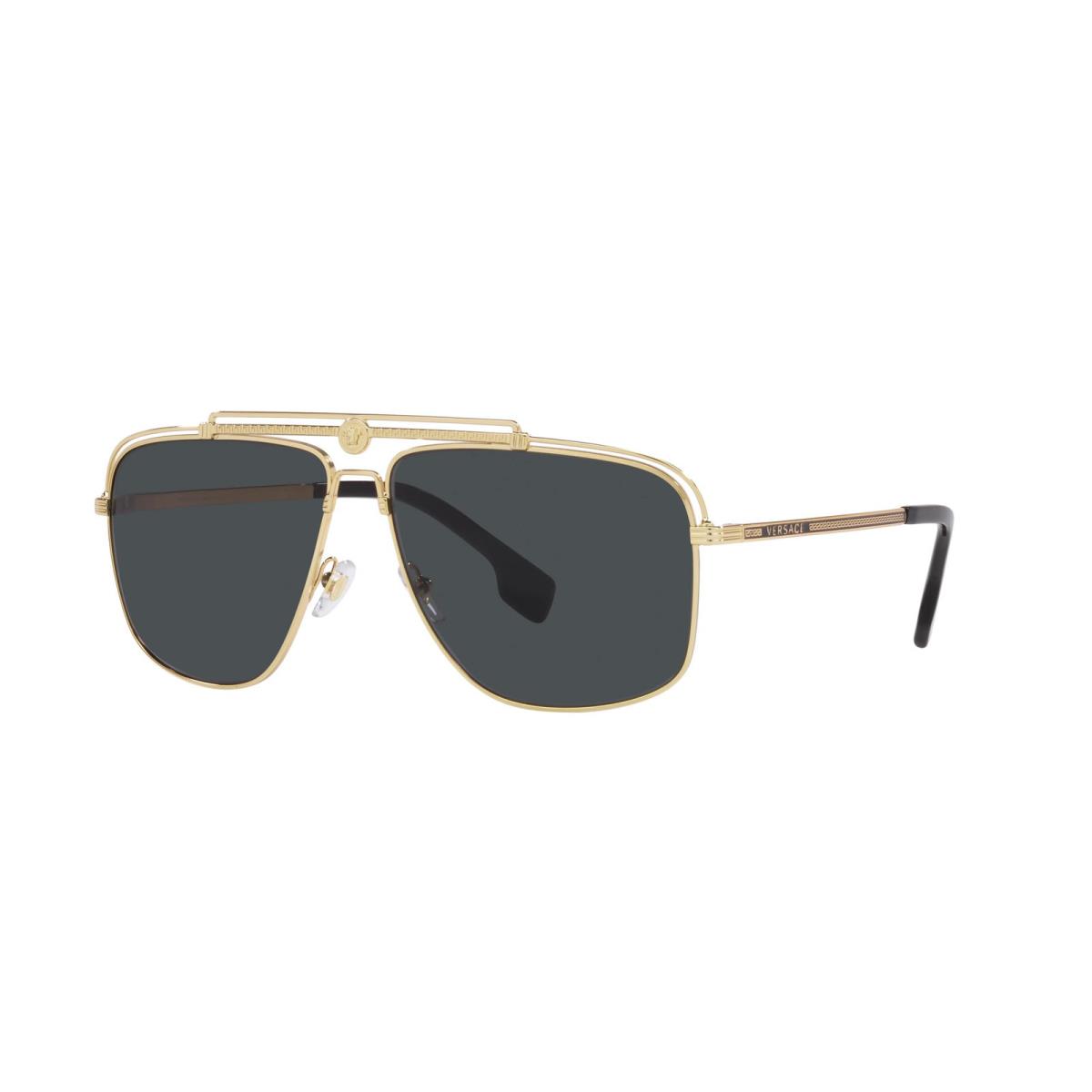 Versace 0VE2242 100287 61mm Man Gold Sunglasses