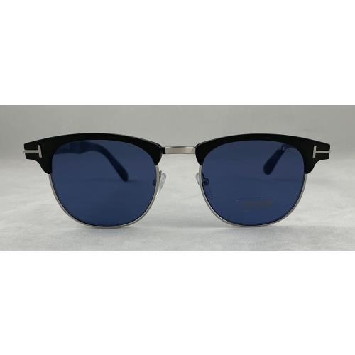 Tom Ford Laurent-02 TF623 TF 623 09V Matte Black/blue Sunglasses 51-20-150  - Tom Ford sunglasses - 063102167545 | Fash Brands