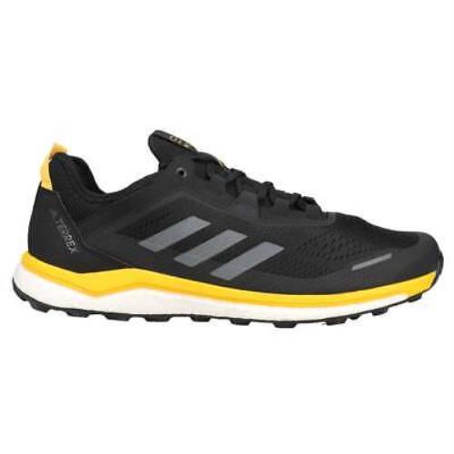 Adidas G26102 Terrex Agravic Flow Trail Mens Running Sneakers Shoes - Black