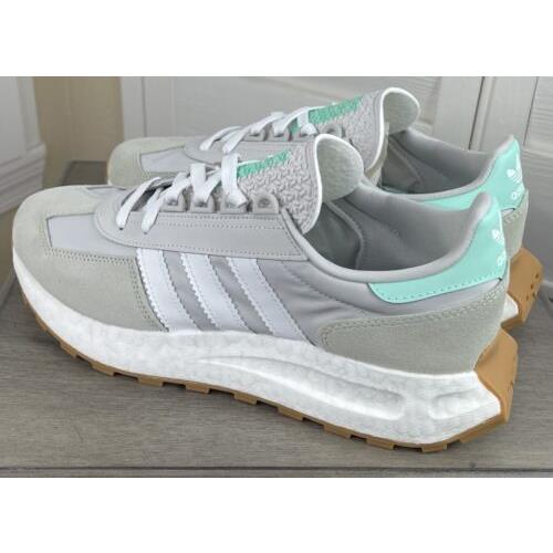 Adidas shoes Retropy - Grey, White, Mint 7