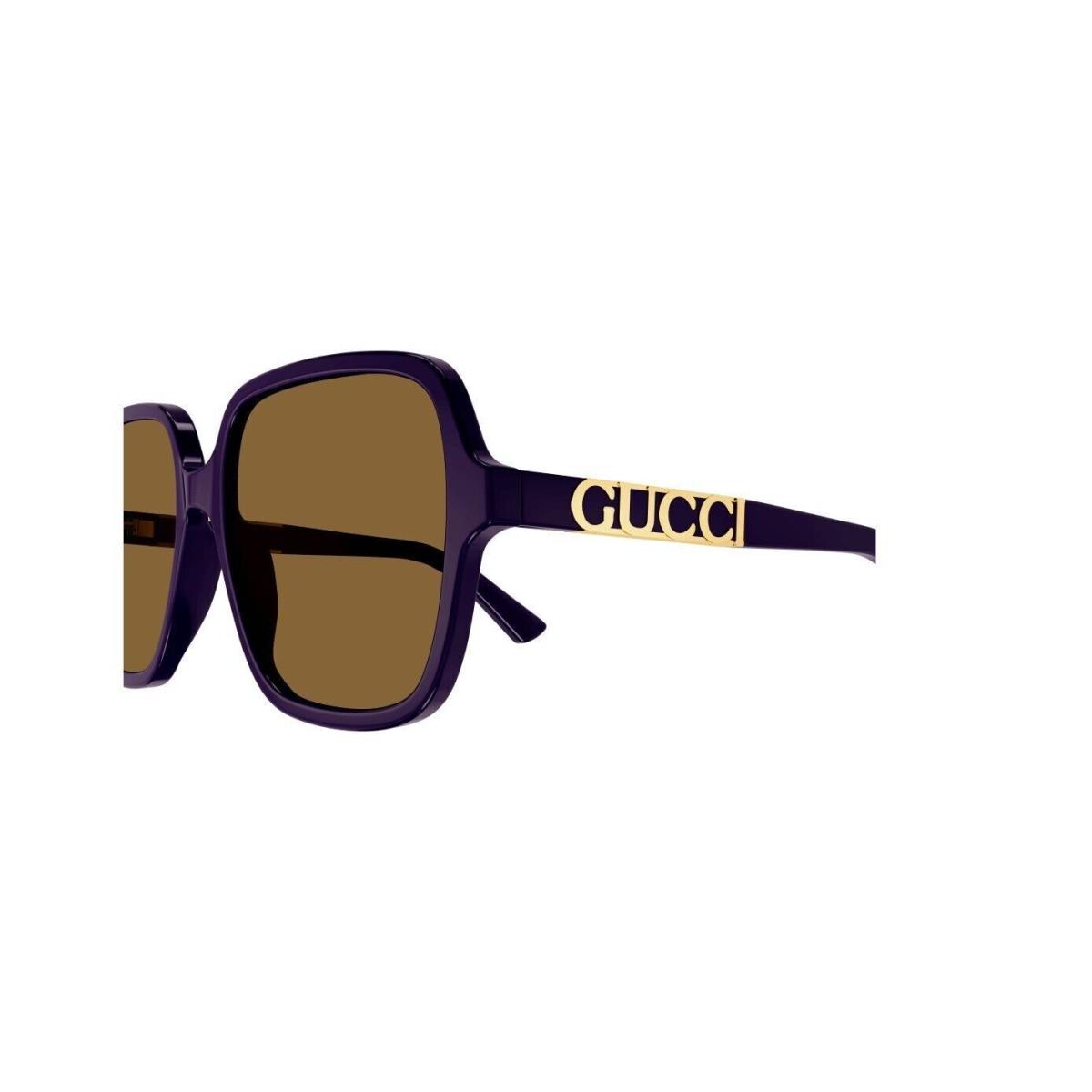 Gucci GG1189S-005 Violet Violet Brown Sunglasses