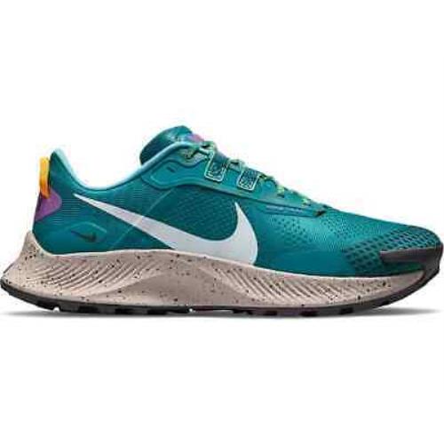 Nike Men`s Pegasus Trail 3 Running Shoes Mystic Teal/grey 9 D M US