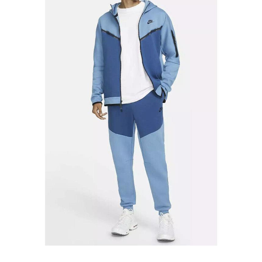 Nike Tech Fleece Slim Fit Jogger Pants Sz 2XL Men CU4495 469 Blue