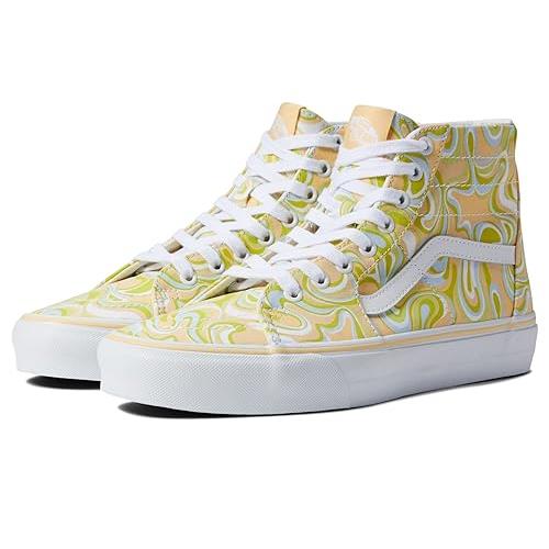 Vans Sk8-Hi Tapered Sneakers Swirl Lime Cream