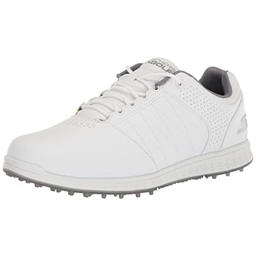 Skechers Men`s Pivot Spikeless Golf Shoe - Choose Sz/col White/Gray