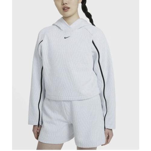 Nike Tech Pack Hoodie Cropped Top Sweatshirt