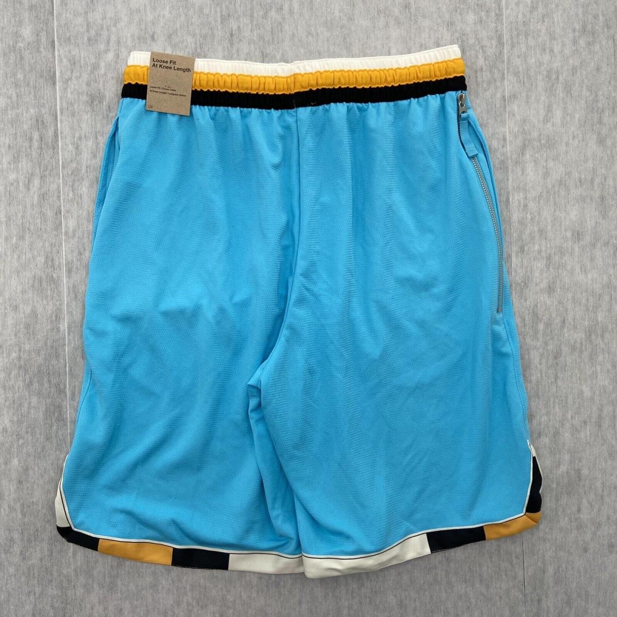 Mens Nike Dri-fit Dna 3.0 Basketball Shorts Light Blue DA5844-416